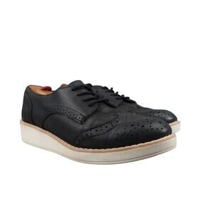Fergalicious Shoes Womens 6 Oxford Wingtip Derby Classic Wedge Everest Lace Up